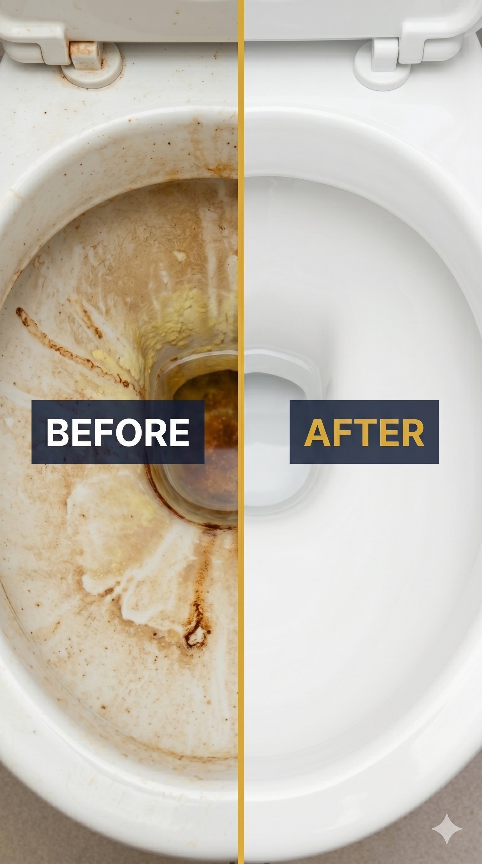 Before and after cleaning San Diego